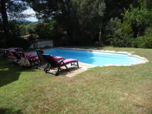 Villas Maison de vacances avec piscine chauffee : photos des chambres