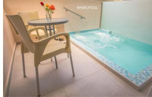 Superior Room with Private Jacuzzi Pool room in Marika Hotel