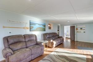 Quiet Waterfront Getaway with Furnished Deck and Grill