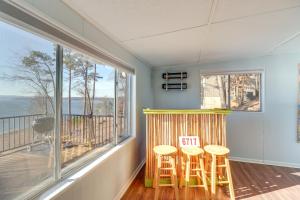 Quiet Waterfront Getaway with Furnished Deck and Grill