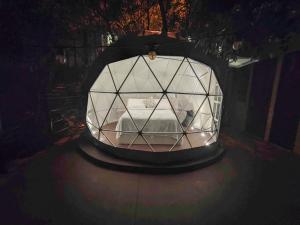 Glamping romantico en Vista Hermosa disfruta de la naturaleza en un ambiente privado y acogedor