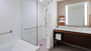 One-Bedroom Corner King Suite with View room in Hilton Garden Inn Chicago McCormick Place