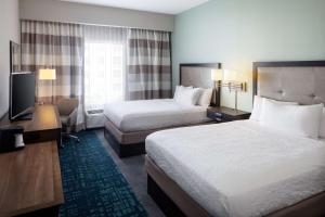 Queen Room with Two Queen Beds - Non-Smoking room in Hampton Inn & Suites Charlotte/Ballantyne Nc