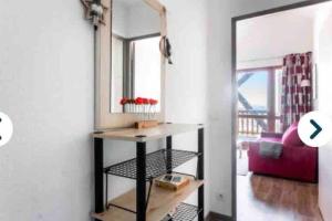 Penthouse T2 Valmeinier 1900 skis aux pieds