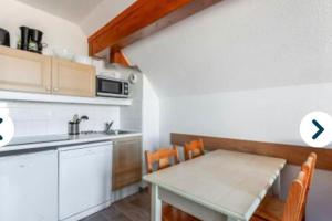 Penthouse T2 Valmeinier 1900 skis aux pieds