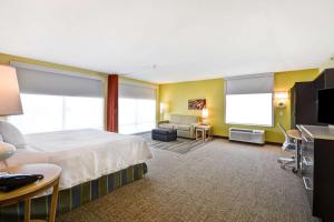 Corner King Studio Suite - Non-Smoking room in Home2 Suites By Hilton Dallas North Park