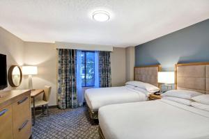 Corner Suite with Two Double Beds - Non-Smoking room in Embassy Suites Orlando Downtown