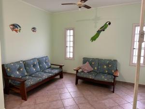 Lar e Mar - Sobrado na praia com gramado - Massaguaçu