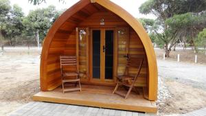 Wooden Tent 내부