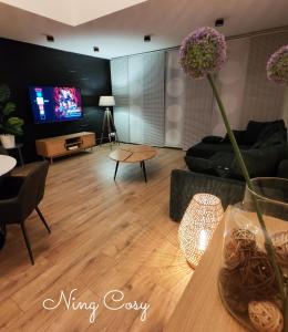 Superbe Cosy Duplex Appartement T3 Charpenne Tête Dor avec parking privé gratuit