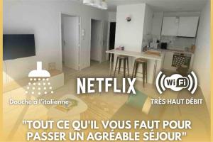 T2 Neuf en plein cœur de Rennes au bord de la vilaine