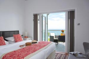 Double Room with Sea View room in Luccombe Hall Hotel