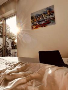Strand Studio mit Meerblick & Balkon