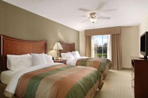 Suite with Two Queen Beds and Roll-In Shower - Mobility and Hearing Access/Non-Smoking room in Homewood Suites by Hilton Rochester - Victor