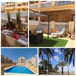 Magnificent Apartment Mar de Cristal, Pl Baja, Urb private, leisure and swim n01 - Los Belones