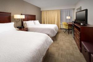 Queen Room with Two Queen Beds (4 Adults) room in Hampton Inn Rochester Greece