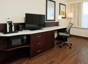 Junior King Suite with Sofa Bed room in Hilton Garden Inn Pittsburgh Downtown