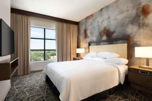King Suite room in Embassy Suites San Antonio Brooks City Base Hotel & Spa