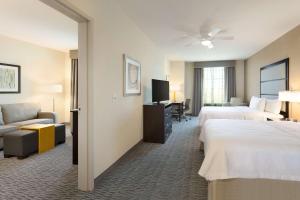 One-Bedroom Queen Suite with Two Queen Beds - Non-Smoking room in Homewood Suites by Hilton Frederick