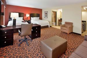 Queen Studio Suite with Two Queen Beds - Non-Smoking room in Hampton Inn & Suites Dickinson ND