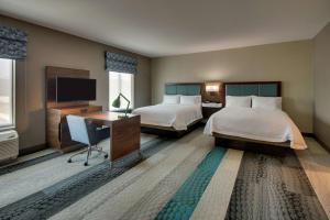 Queen Studio Suite with Two Queen Beds - Non-Smoking room in Hampton Inn & Suites By Hilton Southport