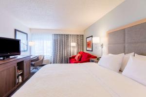 King Room with Sofa Bed and Study - Non-Smoking room in Hampton Inn Rochester