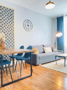 Appartements Sweet Cēmoi Retreat au calme, proche gare, Netflix : photos des chambres