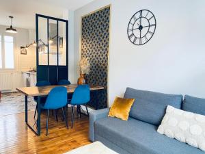 Appartements Sweet Cēmoi Retreat au calme, proche gare, Netflix : photos des chambres