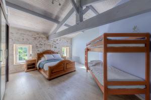 Maisons de vacances Le Moulin de Bafave : photos des chambres