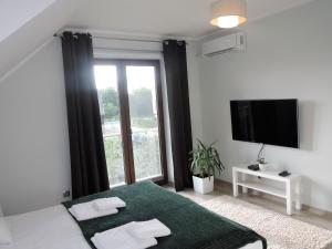 Apartment with a swimming pool in Stepniczka