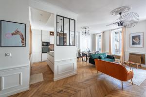 Appartements Le Merveilleux - Appt 111m2 au coeur de Lyon : photos des chambres