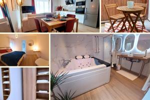 Appartements ArtGold * Logement Haut de gamme Spa : photos des chambres