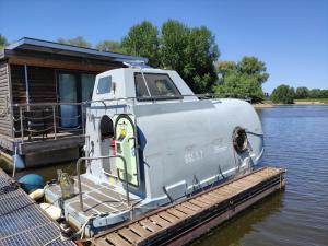 Ausgebautes Rettungsboot GORCH POTT