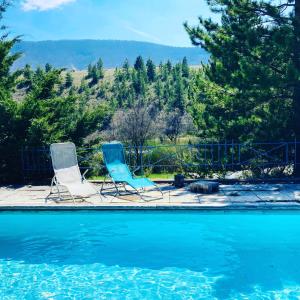 Le Moulin de la Viorne, gîte avec piscine au cœur de la nature en Haute-Provence