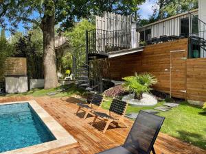 Villas Maison avec piscine vue sur paris : photos des chambres