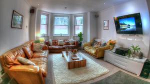 Burlington Palace Eastbourne Seafront Villa with Garden.