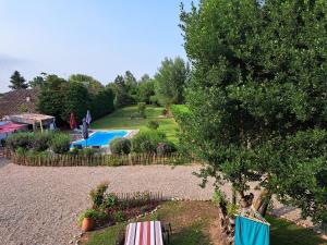 Maisons d'hotes au milieu coule la Garonne : Chambre Double avec Salle de Bains Privative