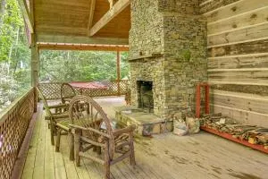 Topton Cabin with Hot Tub - 6 Mi to Nantahala Lake! - 熊溪 Topton Cabin with Hot Tub - 6 Mi to Nantahala Lake! - 熊溪