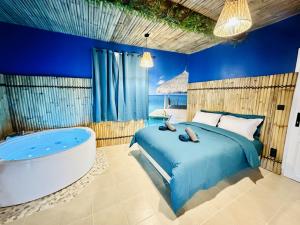 Appartements NEW Jacuzzi Bora-Bora a Narbonne : photos des chambres