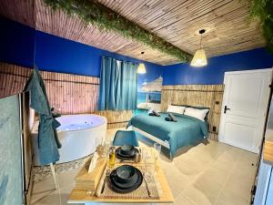 Appartements NEW Jacuzzi Bora-Bora a Narbonne : photos des chambres