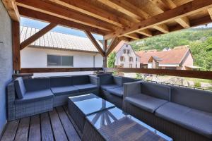 Maisons de vacances Locations des 3 sommets avec Sauna et Spa en Alsace : photos des chambres