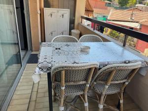 Studio avec grand balcon - Roquebrune Cap-Martin proche Menton et Monaco