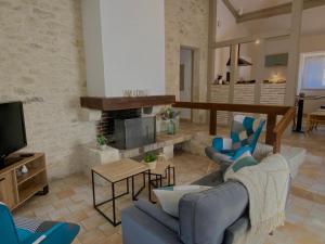 Maisons de vacances Gite de Claire Fontaine avec vue sur Monflanquin : photos des chambres