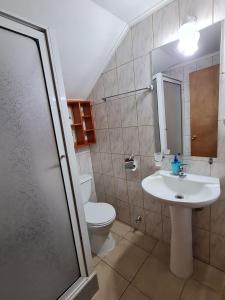 Habitación con baño privado vista al volcán