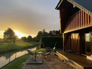 Chalet 6 pers avec piscine - Varaville