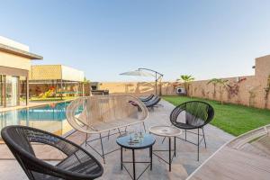 villa Safa, confort et relax, piscine Chauffée, hammam