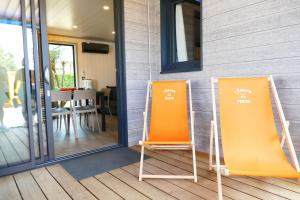 Villages vacances Cottage des Dunes - Chalet de 49m2 climatise - 6 personnes : photos des chambres