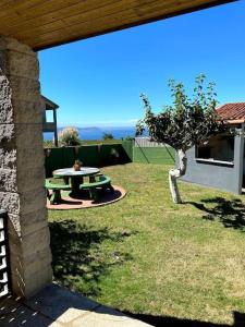 4 habitaciones, jardín y vistas al mar