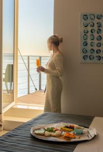 Superior Double Room with Balcony and Sea View room in Hotel Štacija