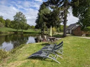 Moulin rénové avec étang privé, nature préservée proche Cantal et Lot, idéal pour activités plein air. - FR-1-742-269 - Lacam-dʼOurcet